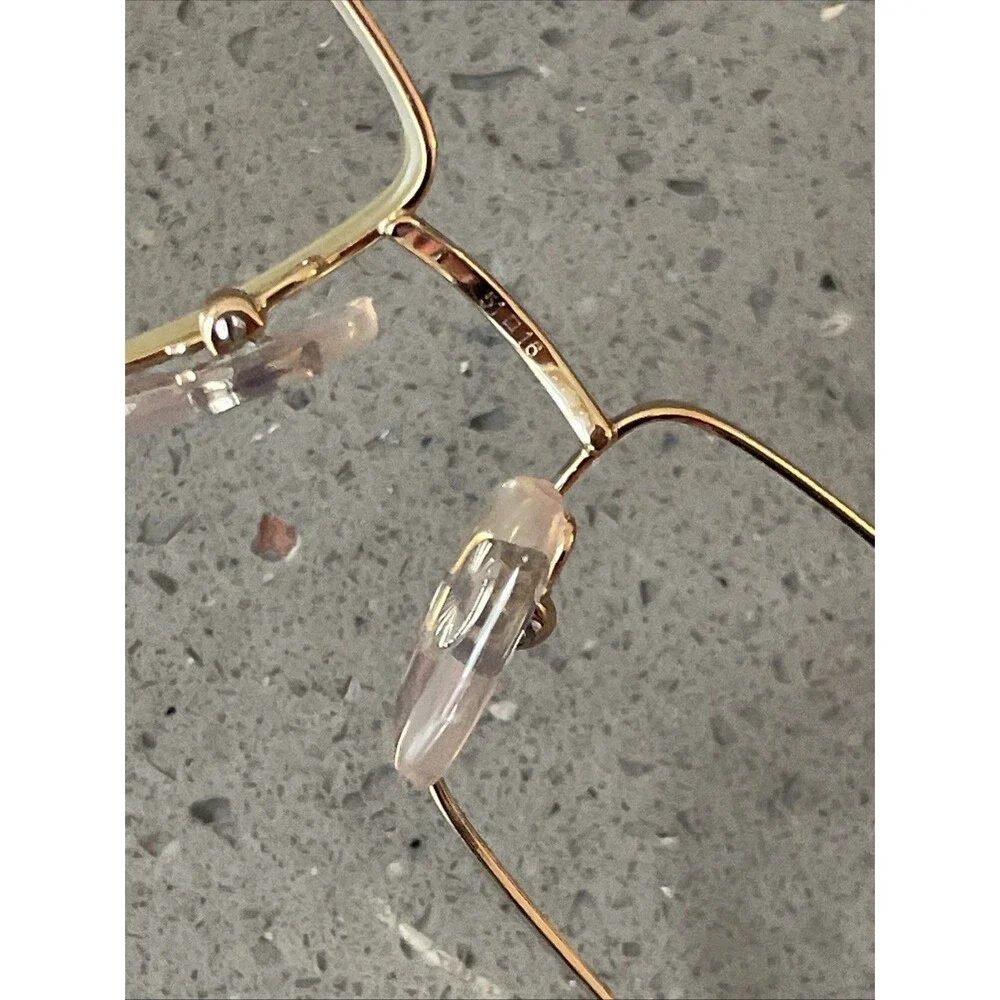 Genny 775-B Eyeglasses Frames ONLY 51-16-135 5001 Italy Full Rim rectangle